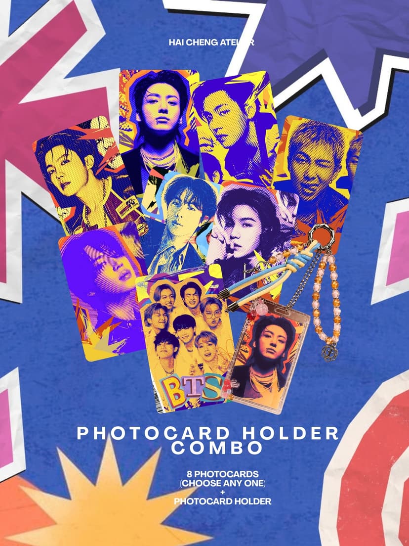BTS “Post-Summer” Photocard Holder Combo