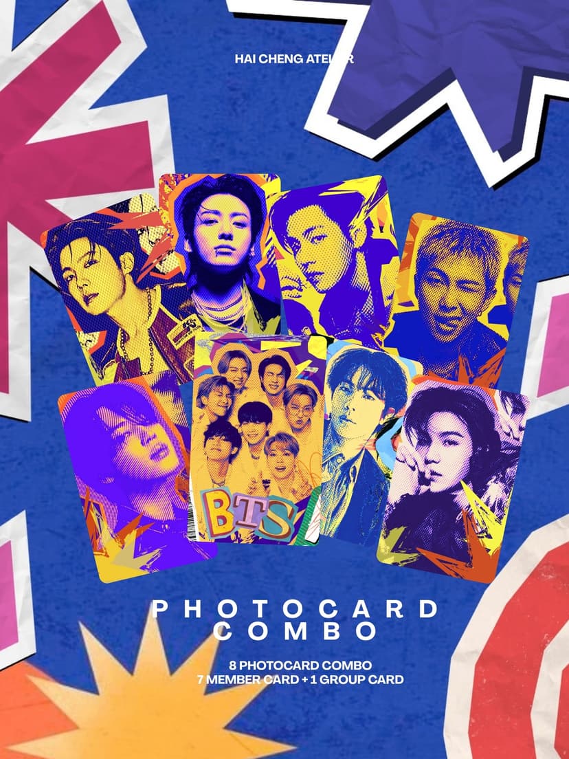 BTS “Post-Summer” Photocard Combo